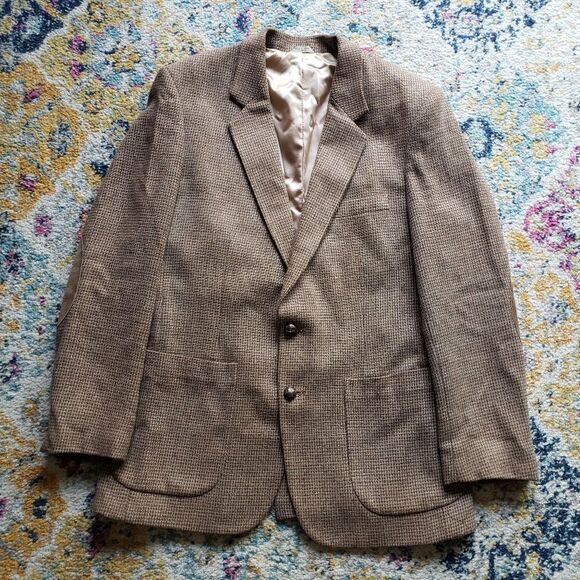 VINTAGE woven blazer - Picture 1 of 14